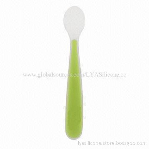 BPA free silicone spoon for baby, FDA approved